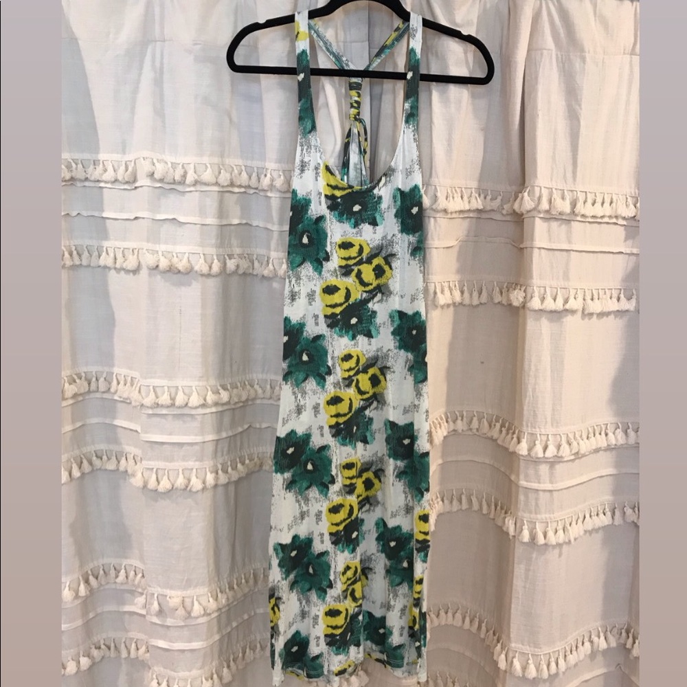 Floral Tank Midi Dress